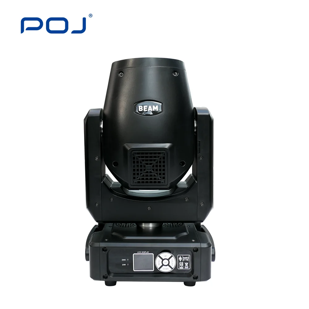 OJ-281SR 230 движущийся 7R луч света, 4 фары, корпус для полета, 230 Вт, 7R, глиняный свет, 230 Вт, Sharpy 7R луч, движущийся головной свет