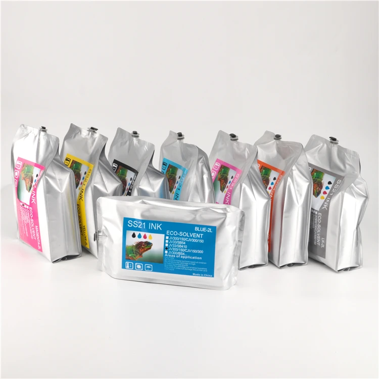 Goosam Compatible Cartridge Eco Solvent Ink Ss21 For Mimaki Cjv150-160 Jv150-160 Jv150 Jv300 Cjv150 Cjv300 Series Printer