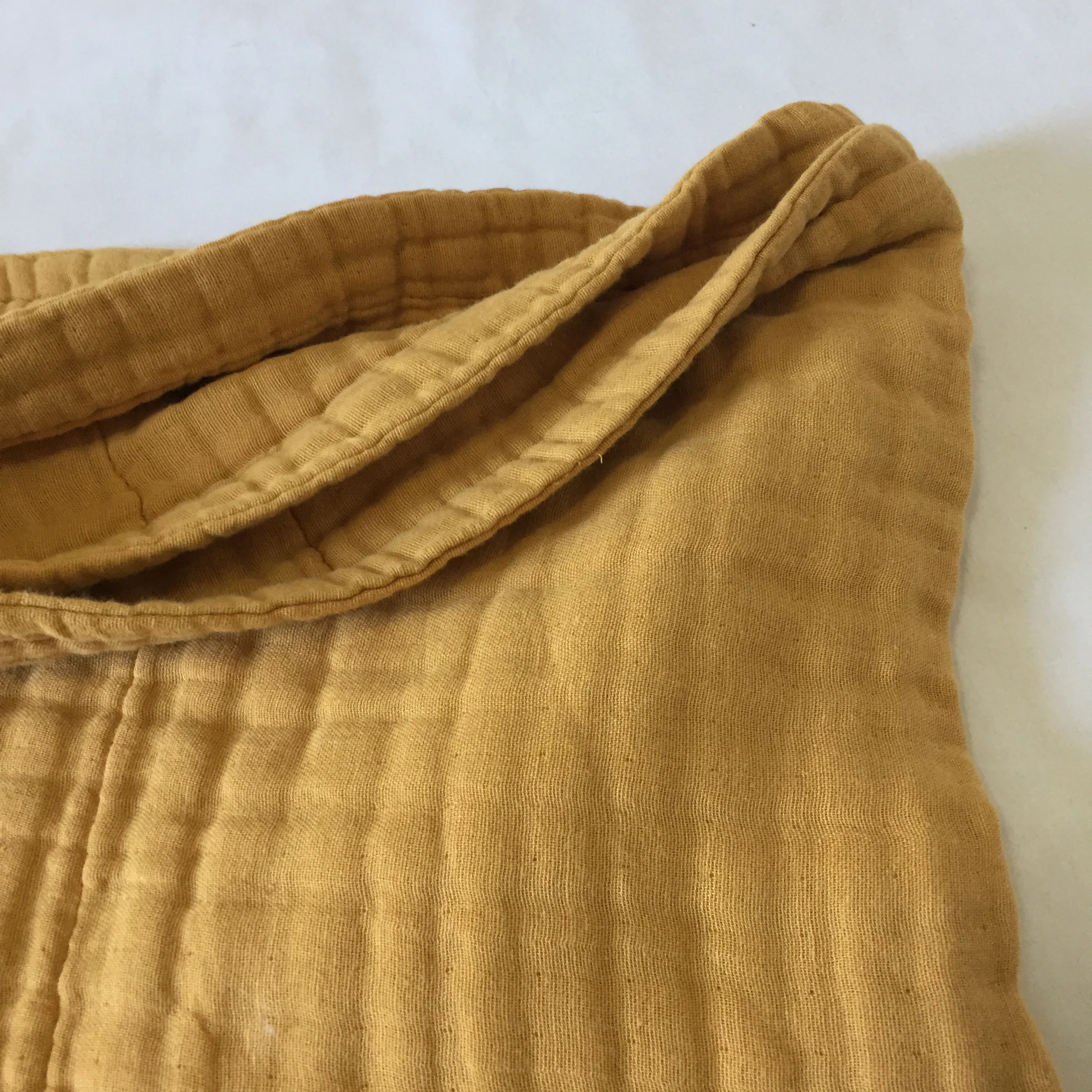 Custom Organic Muslin Swaddle Bamboo Cotton Fabric Blanket Muslim Baby Blankets