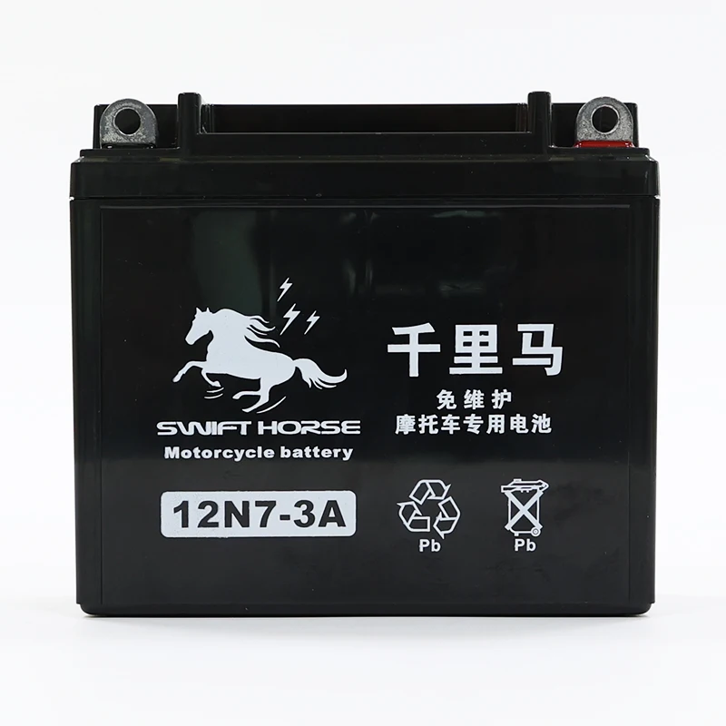 Long Life Factory Price Sealed High Quality 12N7-3A Battery For Electric Motorcycle