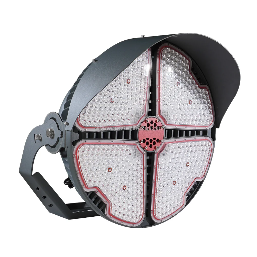 1500 Watt LED Chip Flood Lights Customizable Street Lamp Circle LED Stadium Light For Outdoor