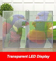 Transparent LED display