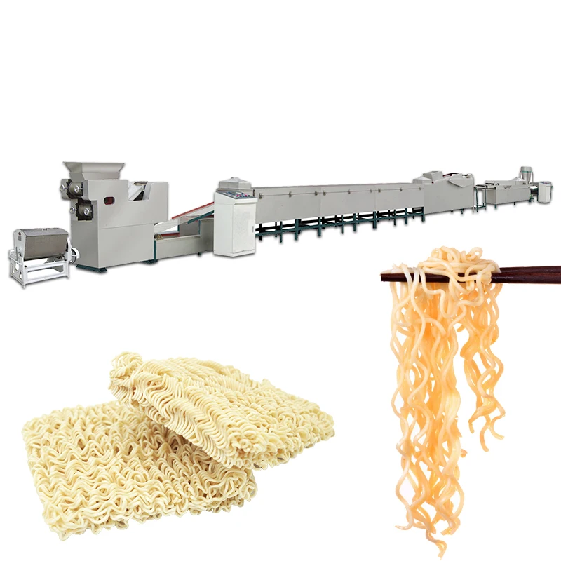 Full Automatic Corrugation Fried Instant Noodle Making Machine Machinery
