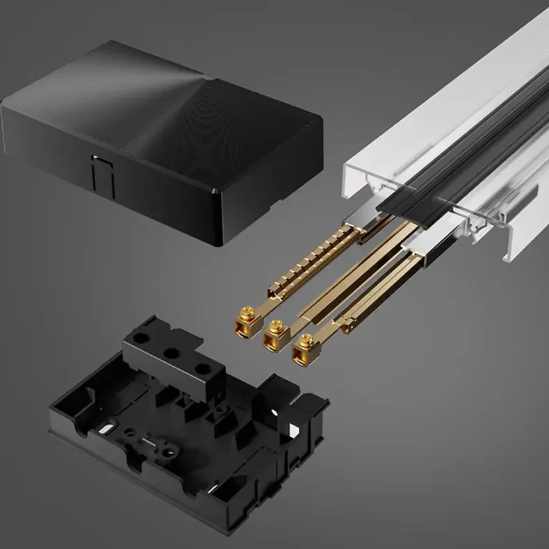 Touchmi Power UK/US/EU Track Socket Smart Home Appliances Electronic Plug Adapter Standard Outlet Wall Mounted Sockets With Usb