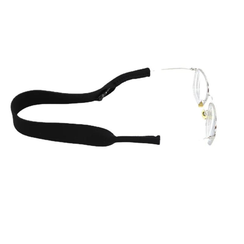 Wholesale Custom logo Adjustable elastic Neck strap Neoprene glasses strap swimming floating sunglasses strap