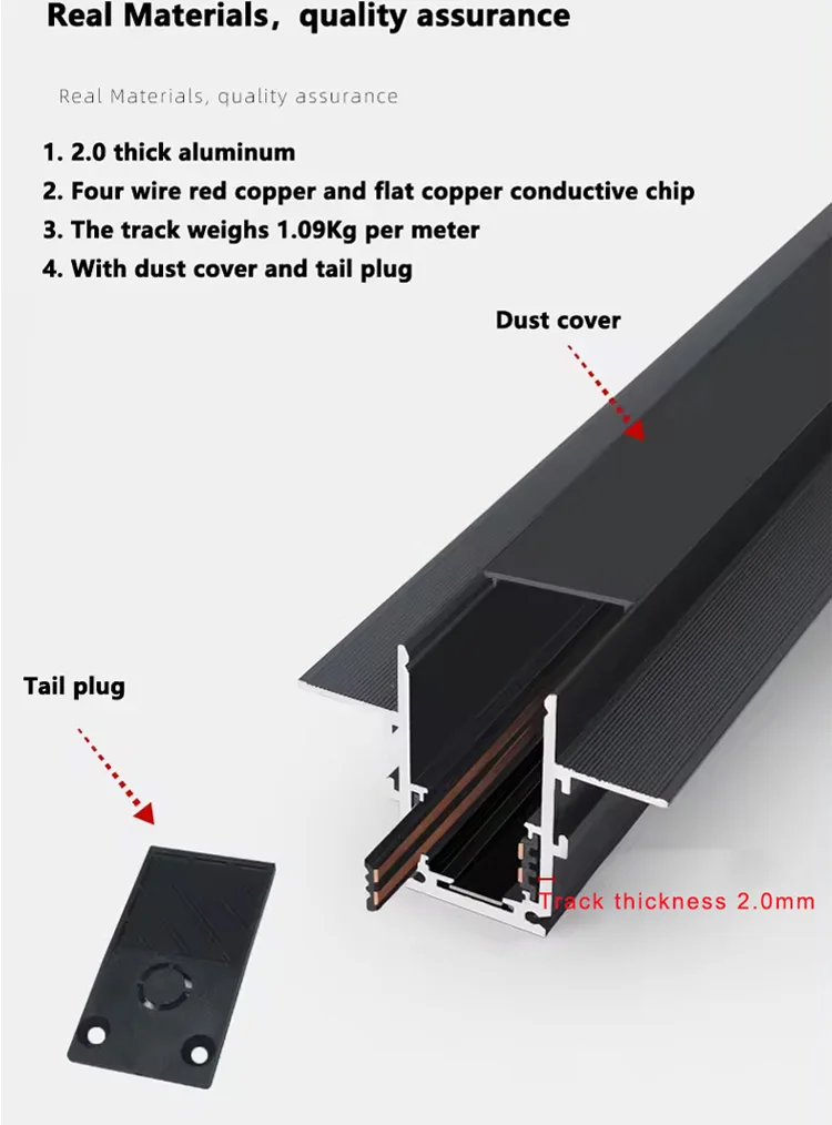 Magnetic Track Light System