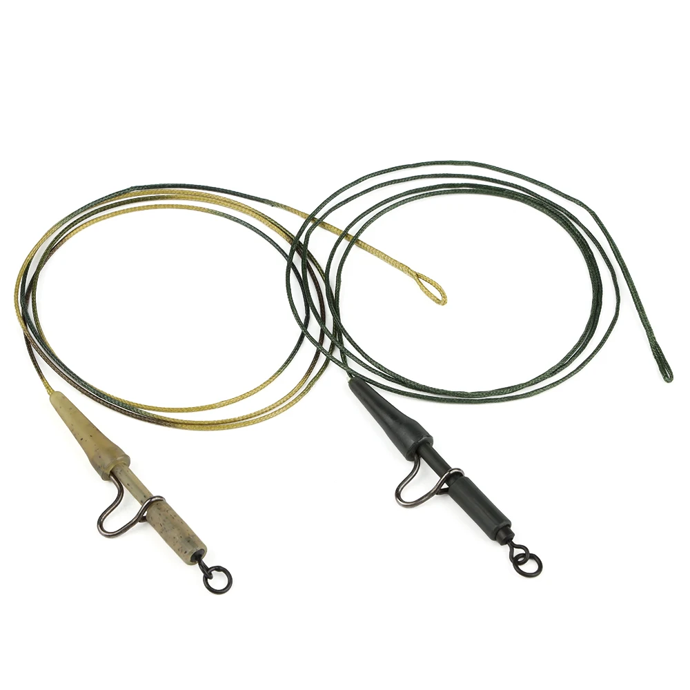 W.P.E 3pcs/pack Carp Fishing Line Group 35LB/45LB Lead Core Braided Fishing Line Lead Rig Clip Feeder Carp Fishing Tackle Pesca