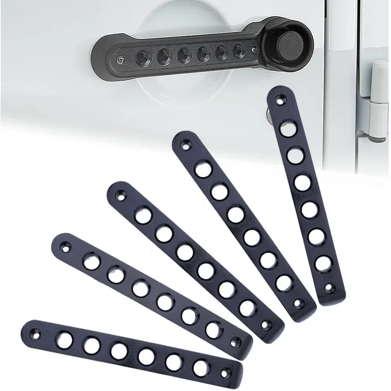 Door handle trim strip jeep refit accessories exterior modification accessories black trim strip