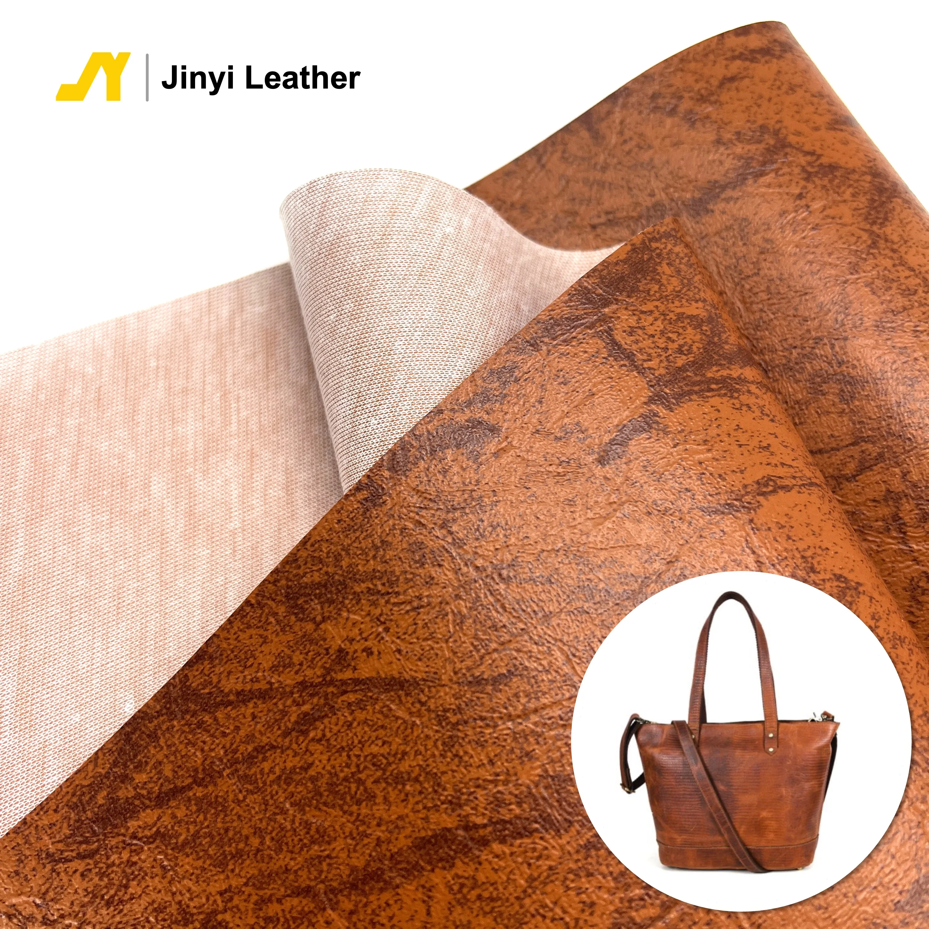 Top Picks 1.3mm Thick Premium Faux Leather Hand-Feeling Printed Design Fabric for Handbags Sofas Furniture & Chairs