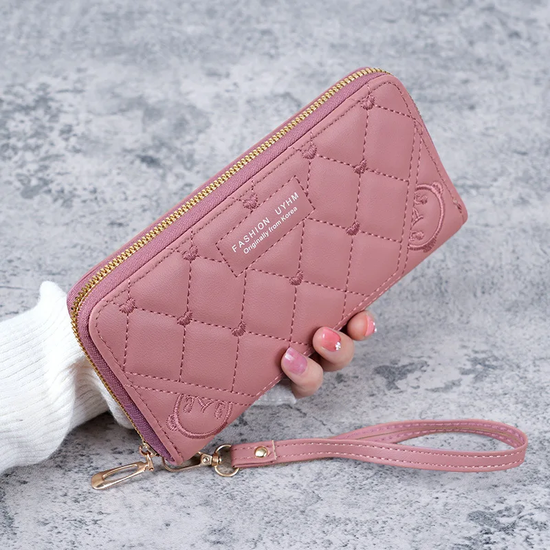 Ladies Travel Purse Zip Women wallet 2022 Long Wallets for women Fashionable Wallet women