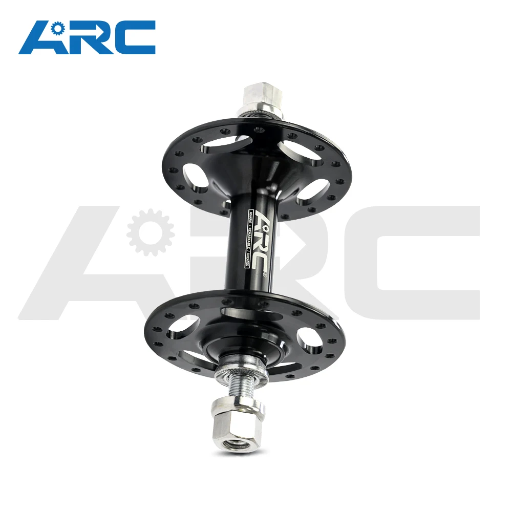 CNC Wholesale bicycle parts GT-002F/R  OEM Front M9*100mm Rear Hub M10*120mm 32 round holes aluminum alloy Fixed Gear Bike Hub