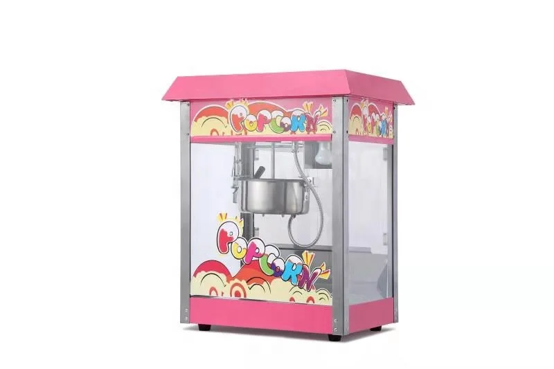 Commercial electric caramel popcorn machine