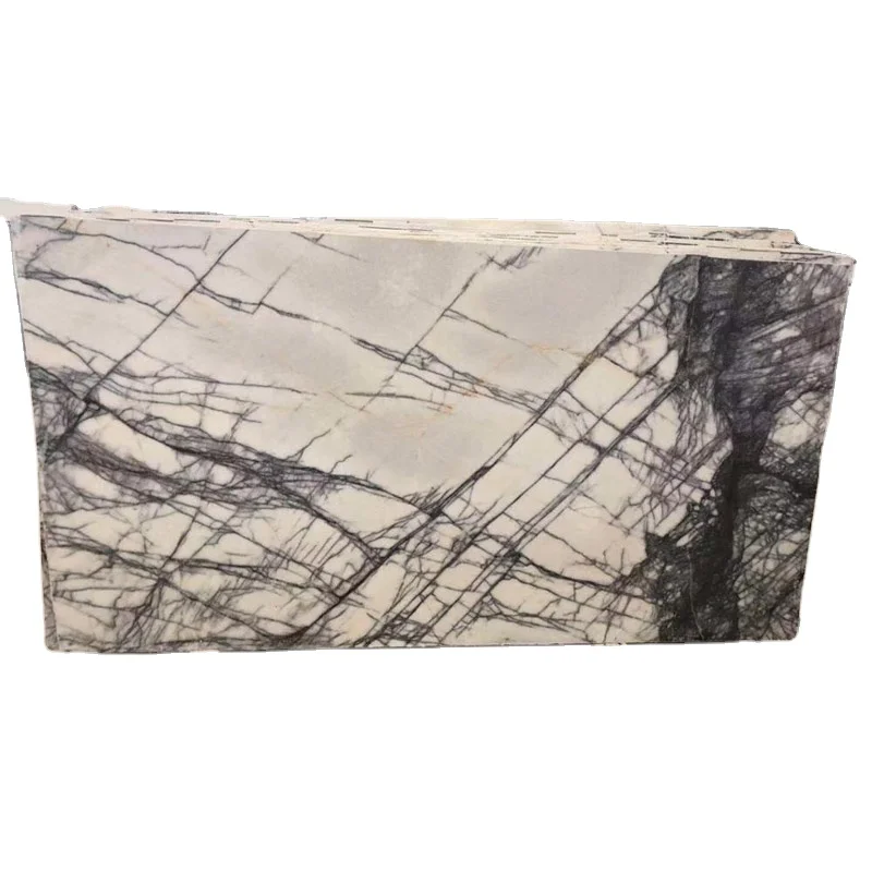 Lilac Marble Bookmatch Slab White Marble For Flooring Slab Lilac For Floor/Wall Design Turkish Marble Price Blocks