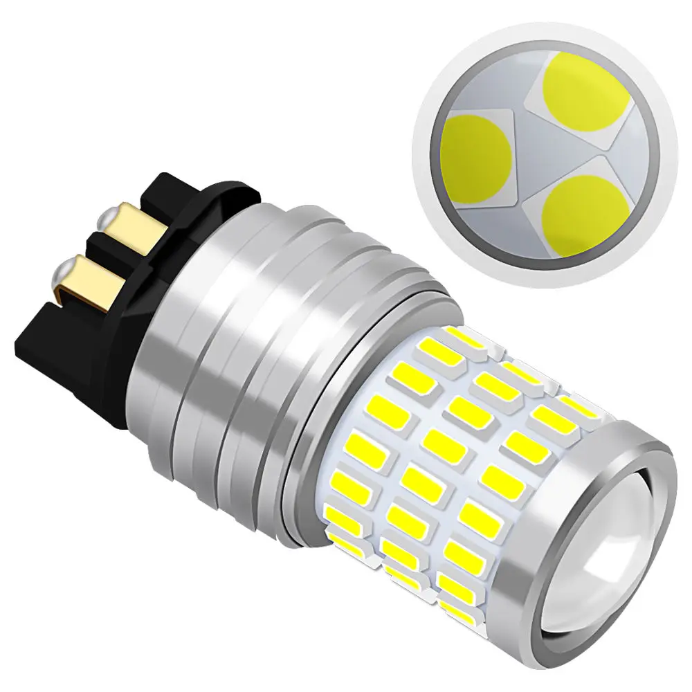 Night reading mini size high brightness emergency smart bulb smd3014 3030 motorcycle back lamp car 57leds hood light