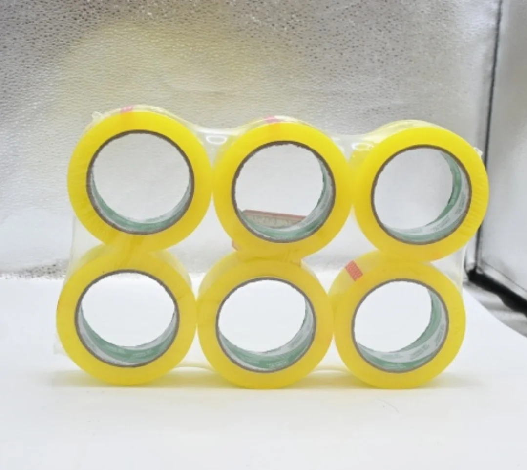 Factory Supply Seal Tape Customizable Packing Transparent Adhesive Tape Single Sided Transparent Tape