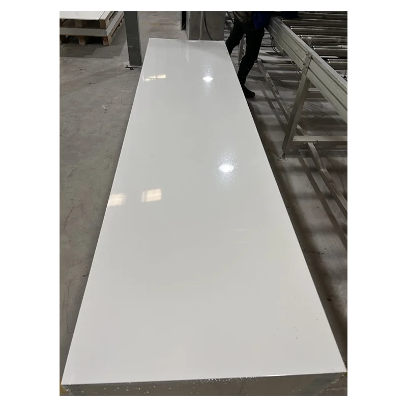 Koris Joint Invisible Big Slab Artificial Marble Color 6-30mm Glacier White Countertop