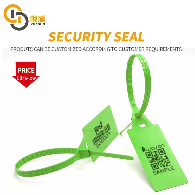 YDPS-025 Seal Safeti Plastic Plastic Seal for Container  Custom logo Plastic Seals