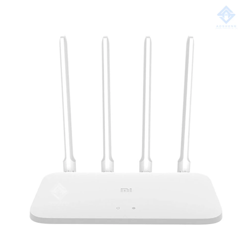 Used Router Xiaomi MI 4A Dual Band Wifi Router CPU Gigabit Ethernet Port Wireless Router Repeater With 4 Antennas