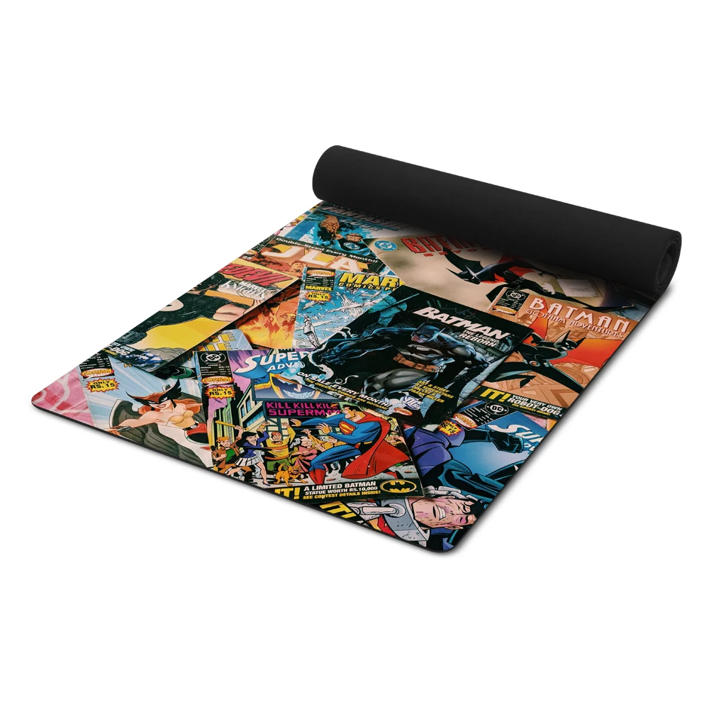 Large Size Custom Logo Printed Mouse Pad Gaming Desk Mat anti-slip Rubber Sublimation Mousepad