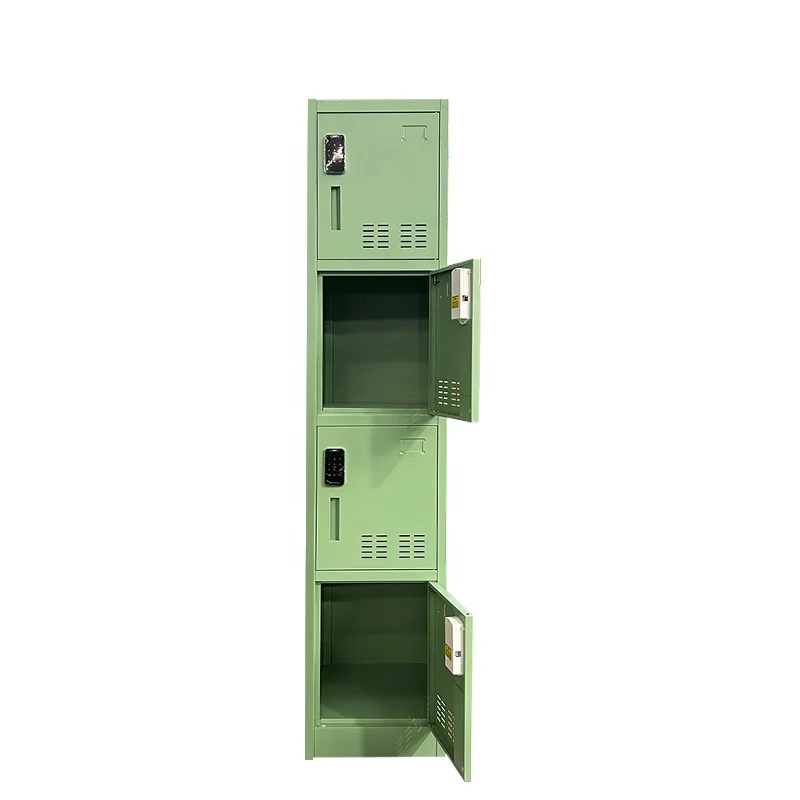 Steel locker Cabinet digital locker password locker  with  4 doors