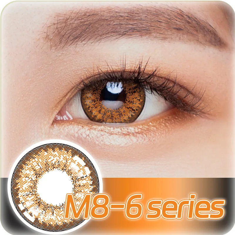 Hot Eyes Lens Eye Contacts Lentes  Contacto Len Yearly Diamond Colored Contact Lenses