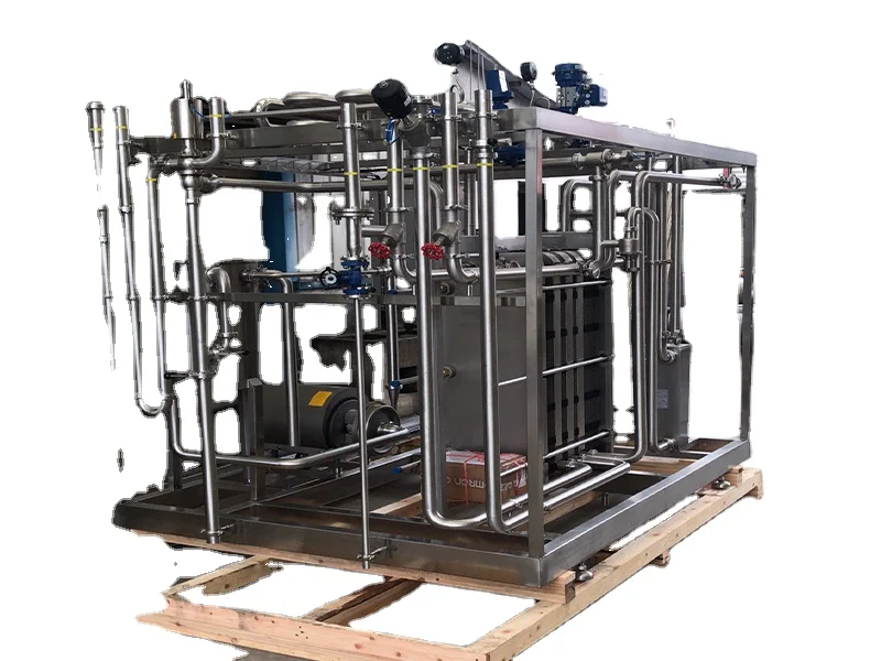 Brand paoduction from Shanghai  HTST compact pasteurizer machine for pasteurized milk