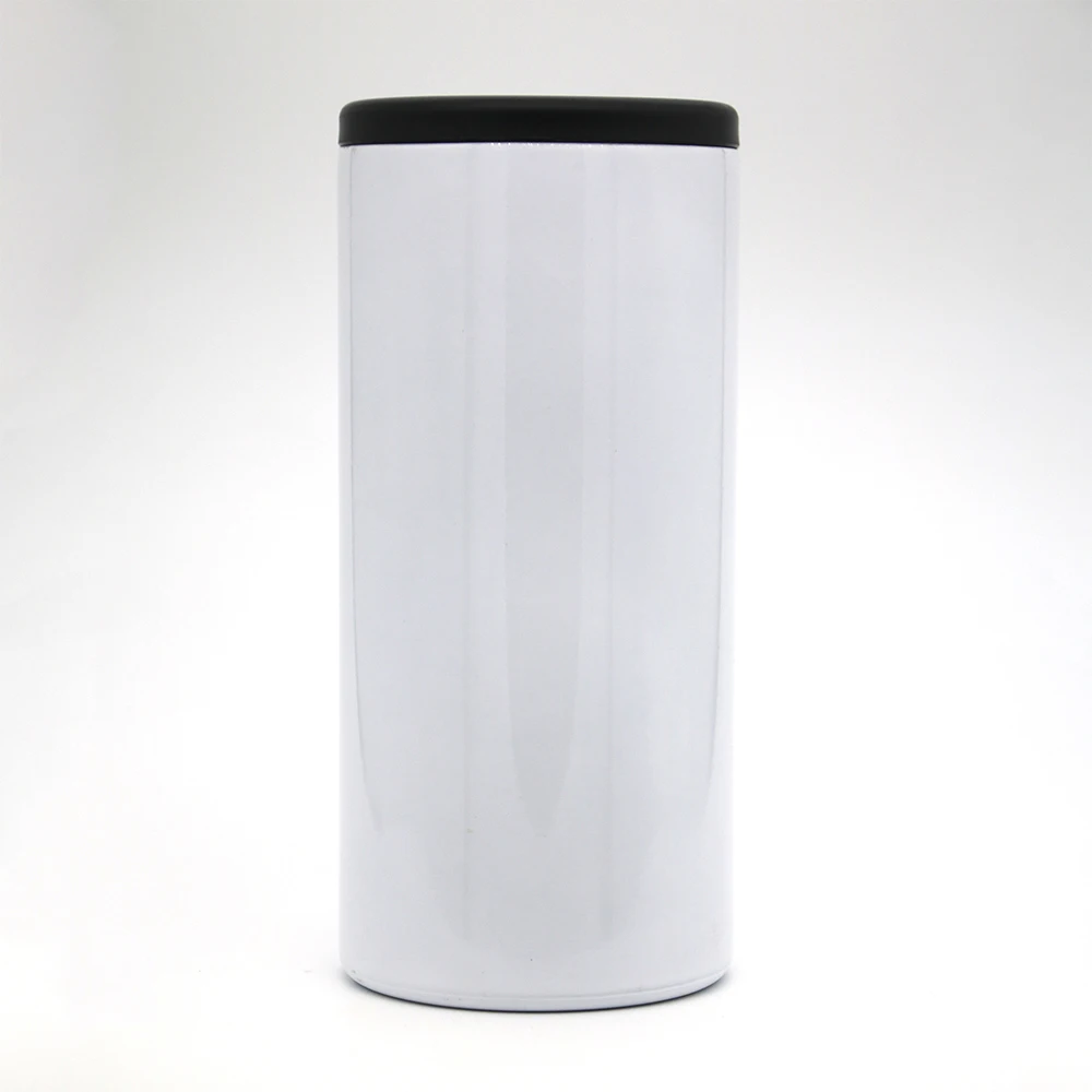 12 Ounce Skinny Sublimation Slim Insulated Can Coolers