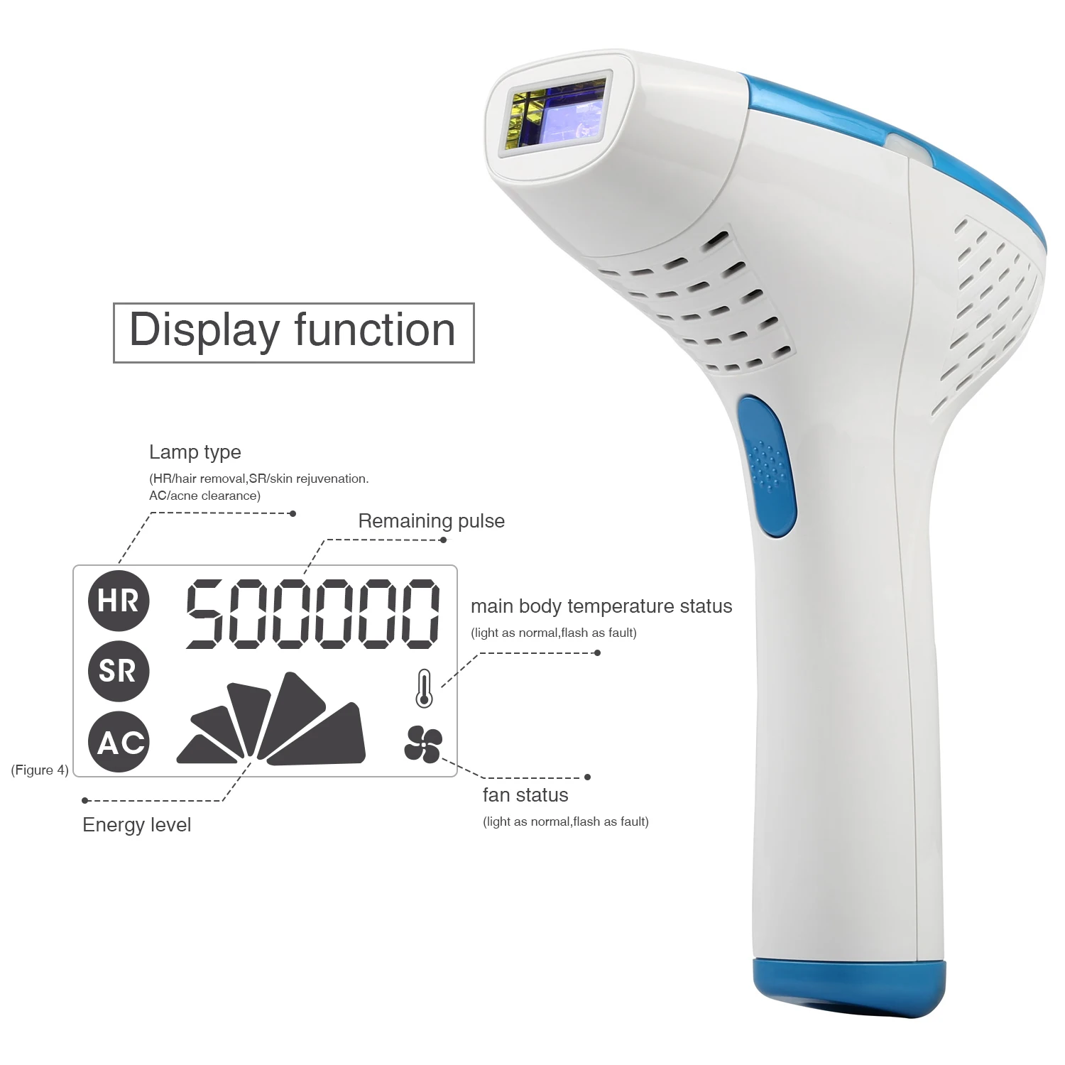 Mlay M3 Lazer permanent hair remove machine body hair removal device IPL laser hair removal for home