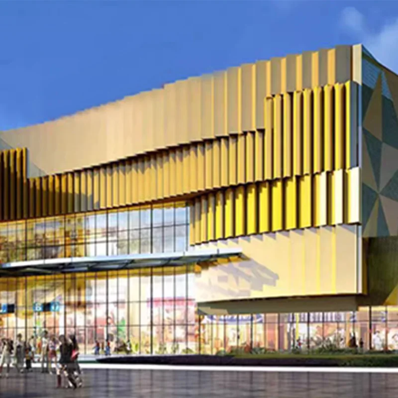 Acp 4mm Thickness Building Facade Fire Rated A2 Class Inorganic Core Aluminum Composite Panel