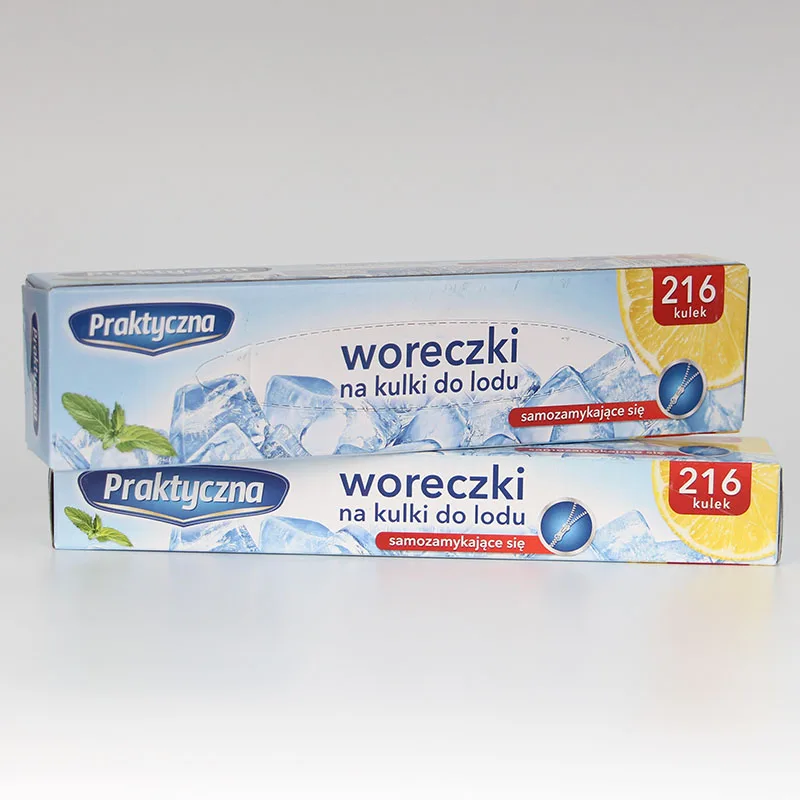 Disposable Ice Plastic Bags Food Grade Safety Plastic Ice Cube Bags For Making Ice Packs