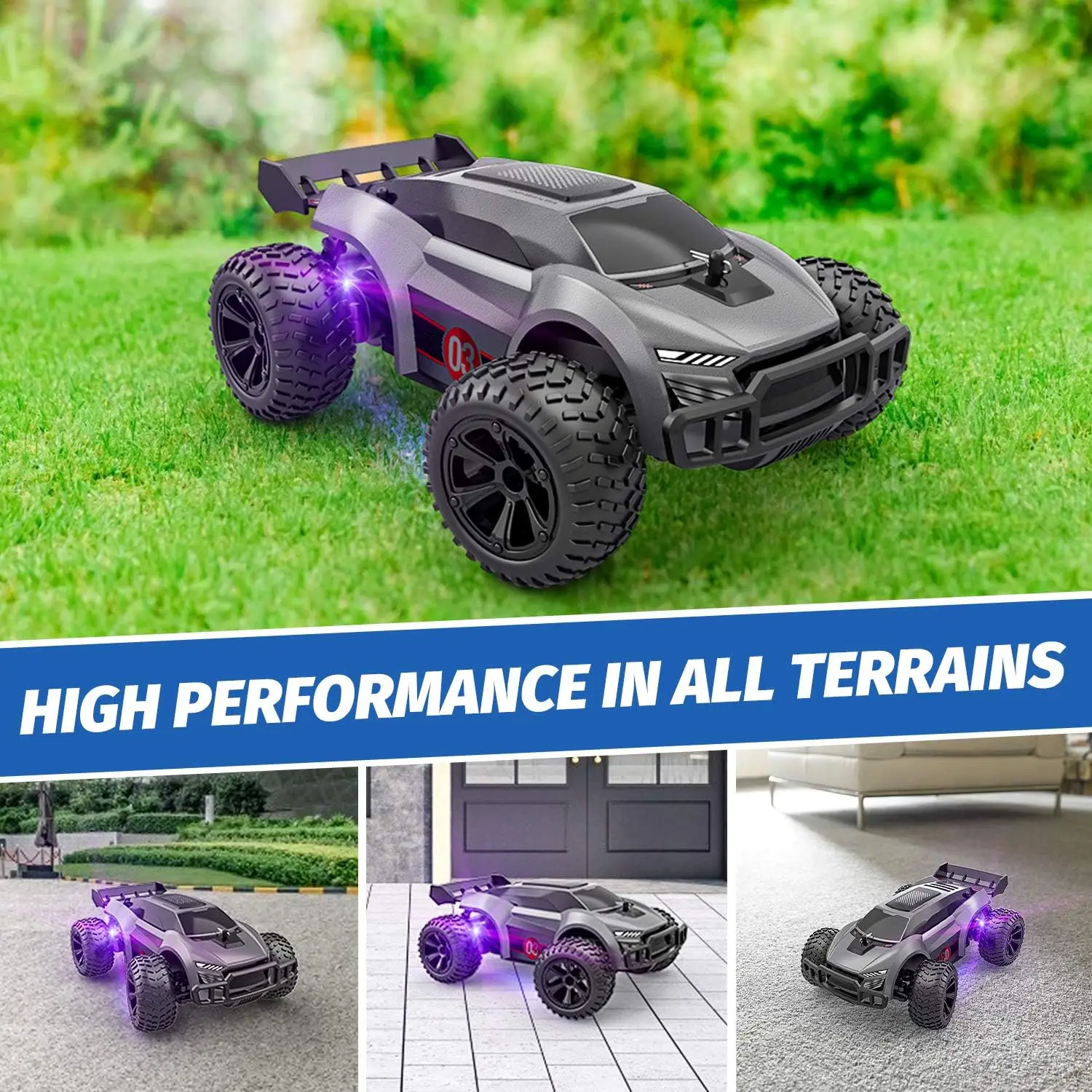 Huiye Speedy Remote Control Car Toys Powerful Driving Rc Vehicles Gifts Cool Racing Competition Gaming Rc Car Toys For Children