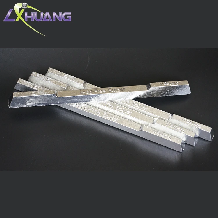 Lichuang  high quality super welding wire silver solder tin bar Sn-3.8Ag-0.7Cu lead free welding rod for welding