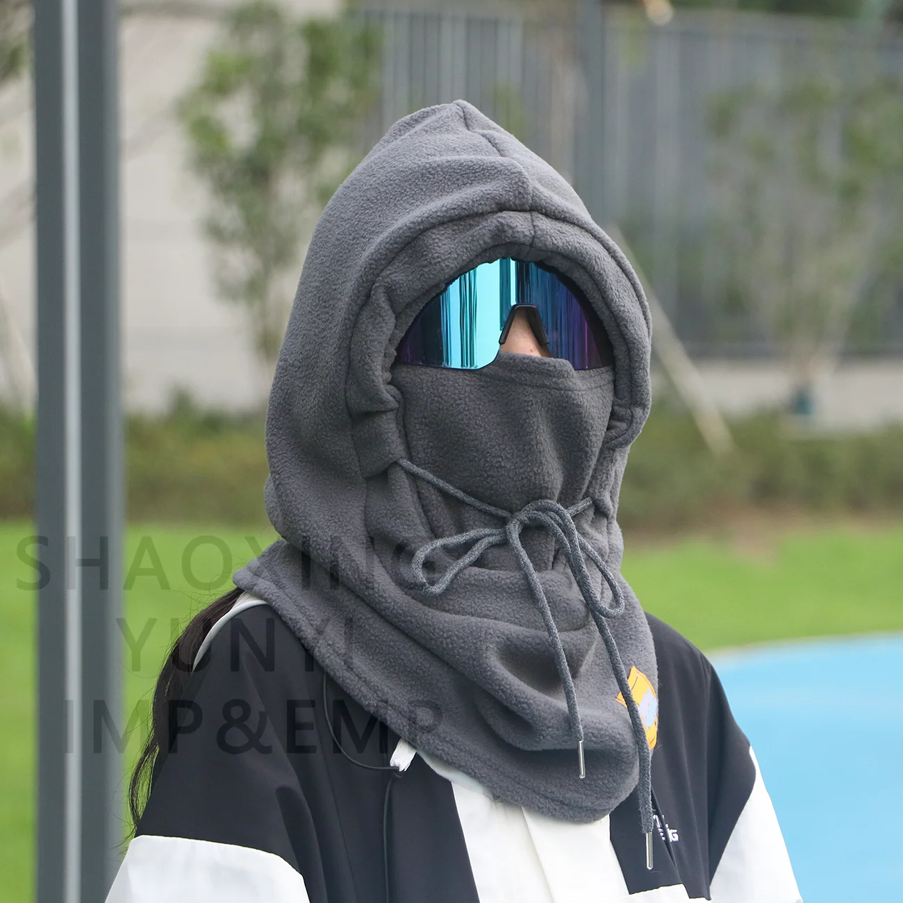 windproof thermal cold weather thick balaclava ski full face mask beanie uv protection sun hood lightweight  for men