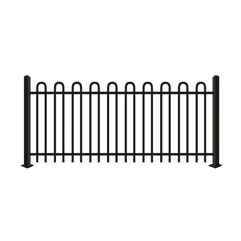 iFlat-Topped Cast Iron Swimming Pool Fence Durable Home Fencing Trellis and Gates Product Wrought Iron Fence