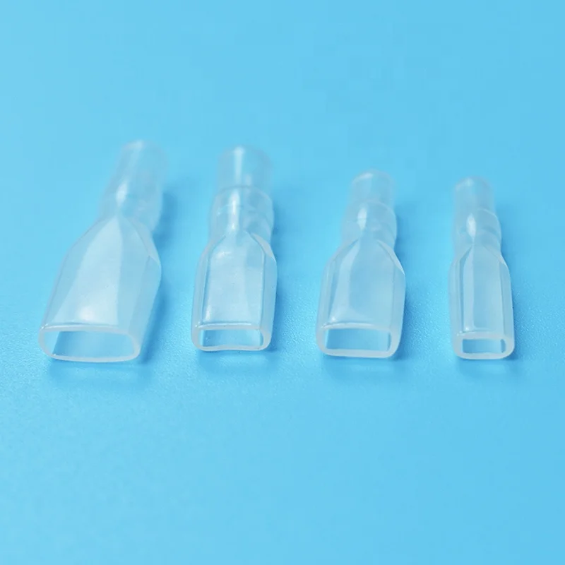 Manga de aislamiento para terminal crimpado,QWT 2.8 . 4.8 .6.3 insulating faston PVC terminal sleeve