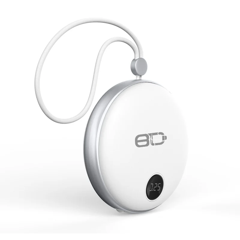 
2021 New Product 5200 Mah Powerbank Mini Pocket Design Hand warmer power bank with LED display 