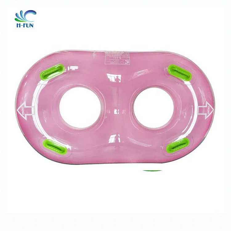 Clear Combine Solid Color Figure 8 Tube for Lazy River Tubing summer waves pool