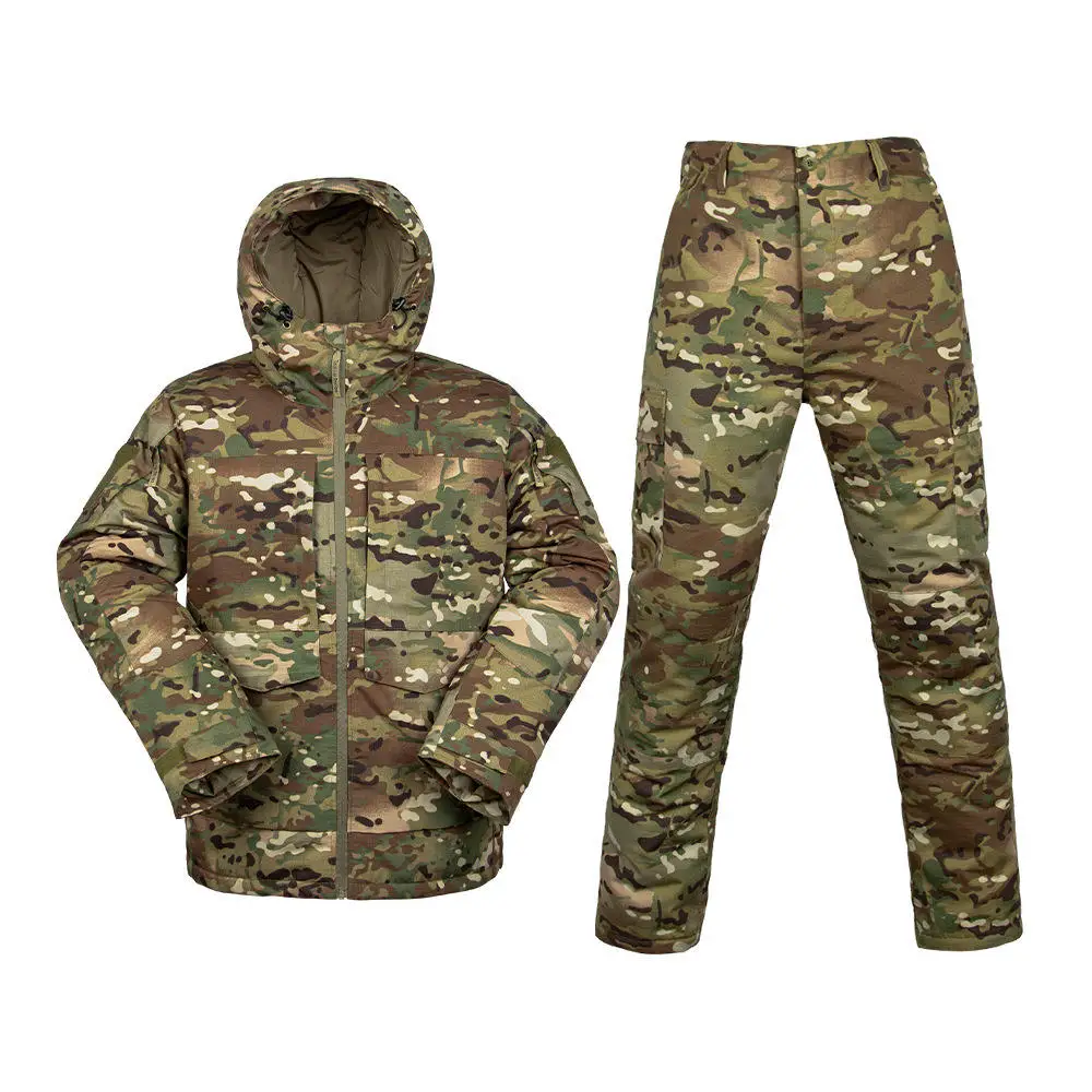 Winter Use High Quality Camouflage Waterproof Tactical Uniform Winter Combat Uniform