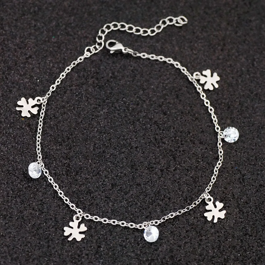 High Quality ankle bracelet stainless steel anklet hot selling popular stainless steel ankle bracelet new item abklets bracelets