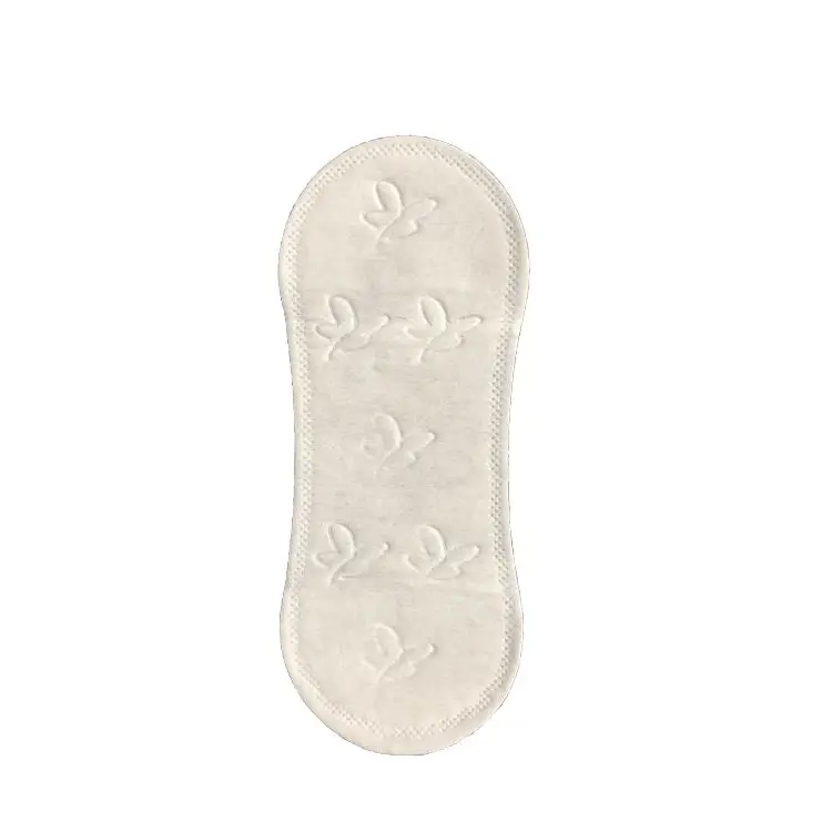 100 Organic Cotton Menstrual Feminine Hygiene Period Lady Napkin Sanitary Pad for Women Japan Soft White OEM
