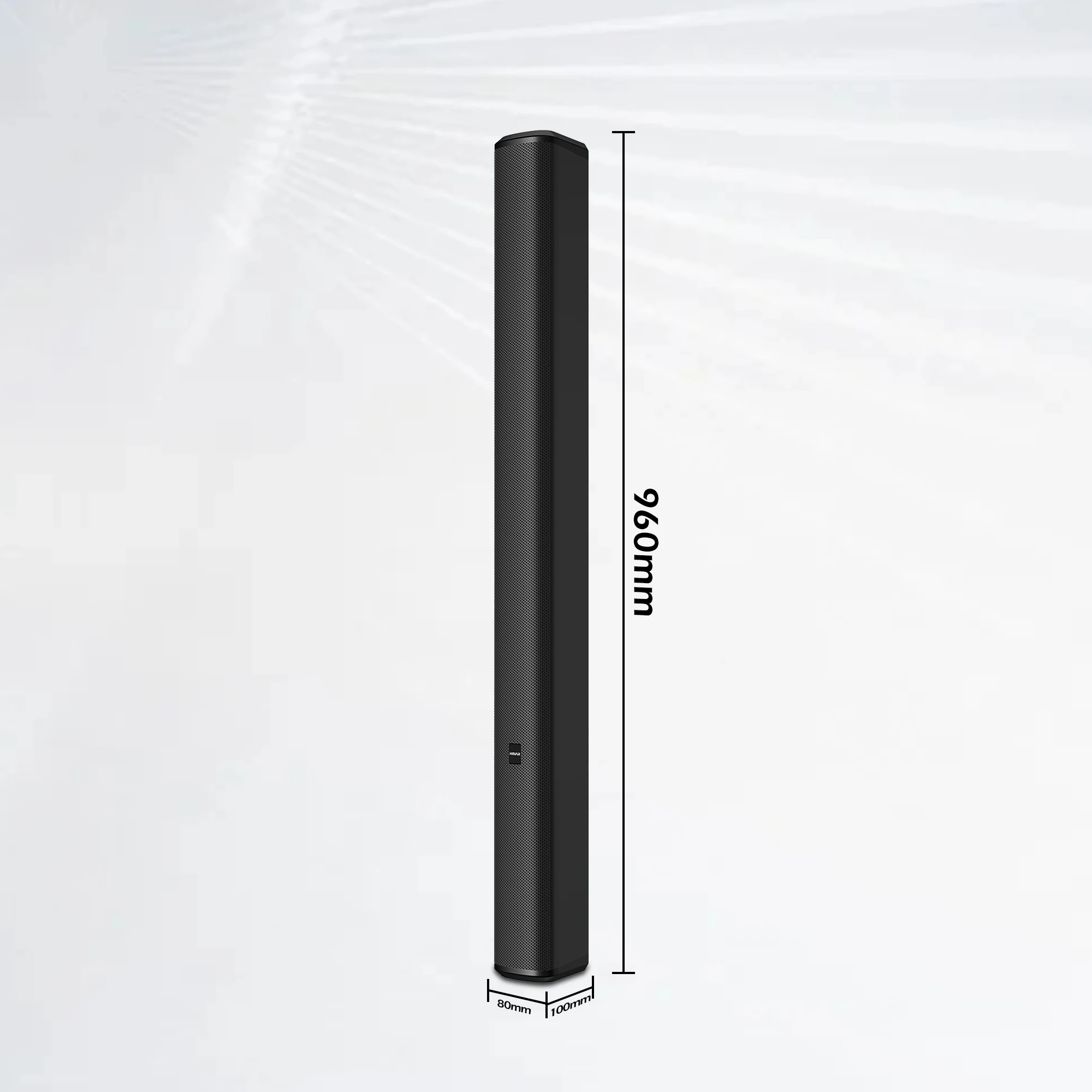 Full rang 220W active portable Home Theater actpro Woofer sound system column speaker
