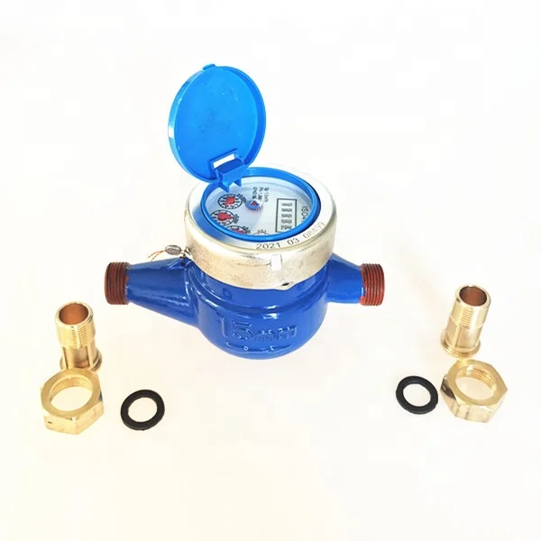 15 мм многоструйный счетчик воды из нержавеющей стали с сухим циферблатом