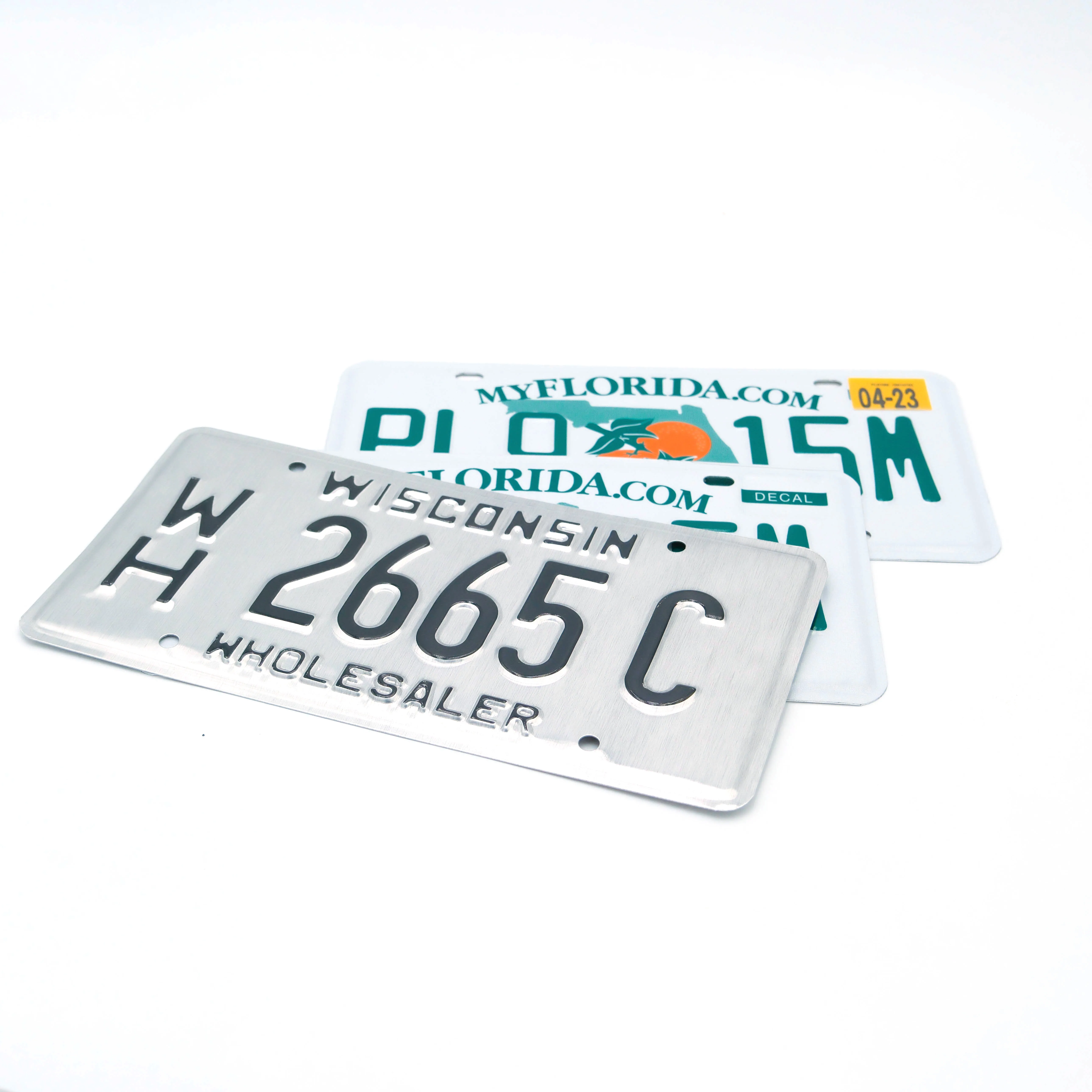 Wholesale Custom Auto lpr camera license plate recognition Painted Custom Promotional Tablilla Nautica