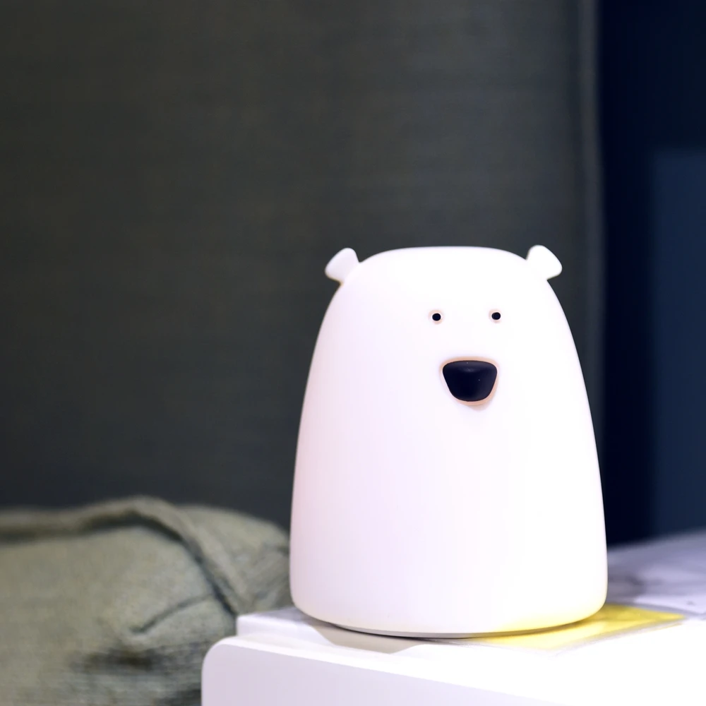 Lamparas де Techo Led Силиконовые мультфильм Мини Портативный атмосфера малыш
