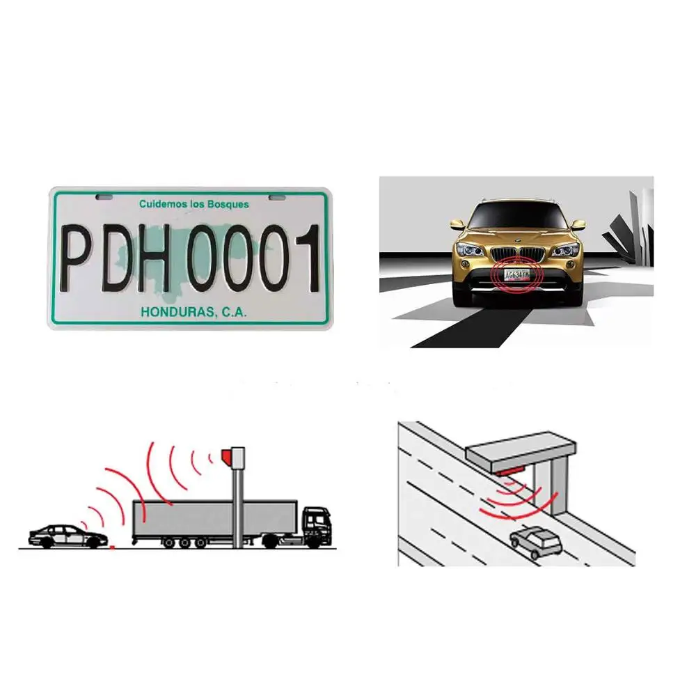 RFID license plate