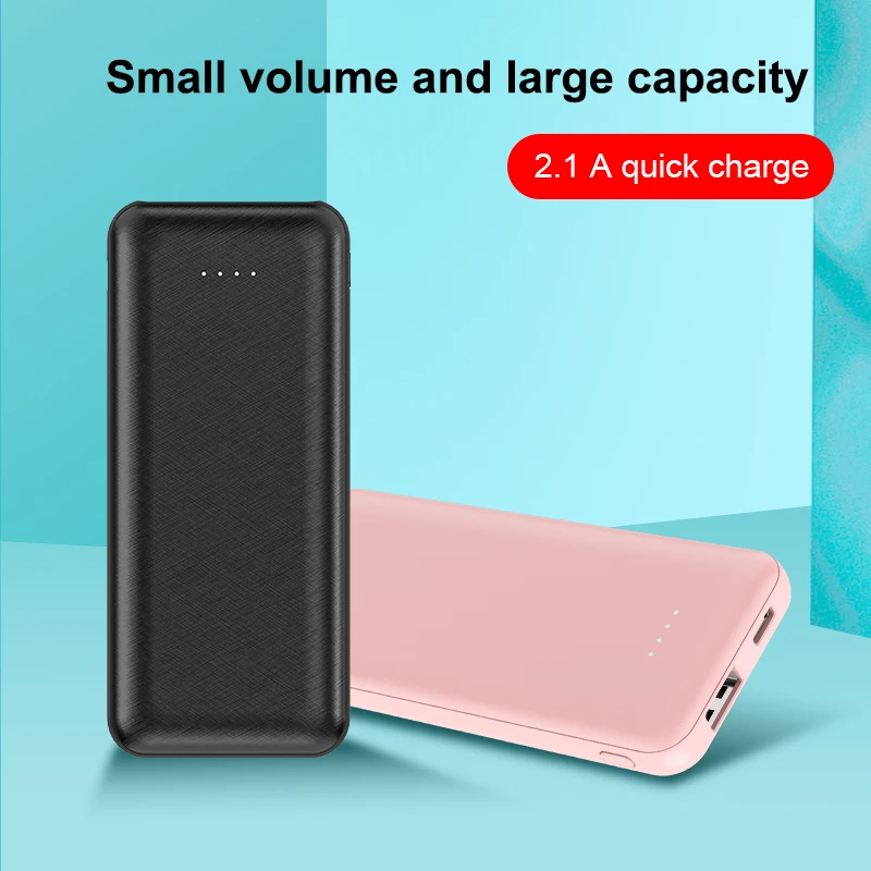 Wireless Power Bank 5000Mah, Wireless Portable Power Bank Mobile Charger, Mini Power Bank Portable Charger