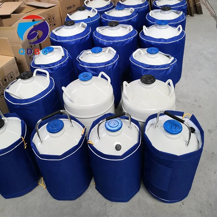 Контейнер для хранения спермы жидкого азота 2L-100L криогенный резервуар