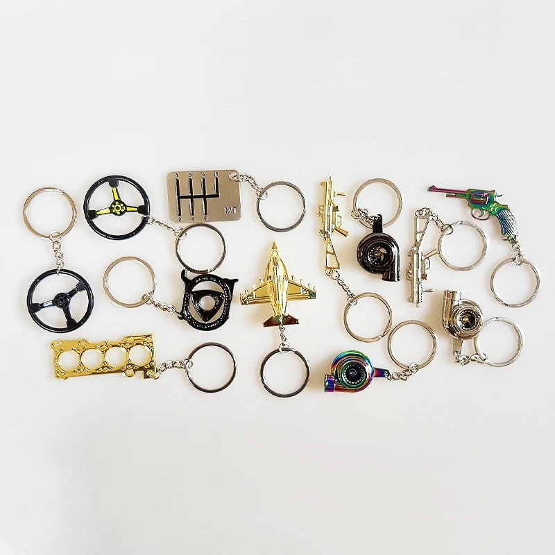 Mini handcuffs crafts creative toys personalized metal leather handcuffs car charm keychain