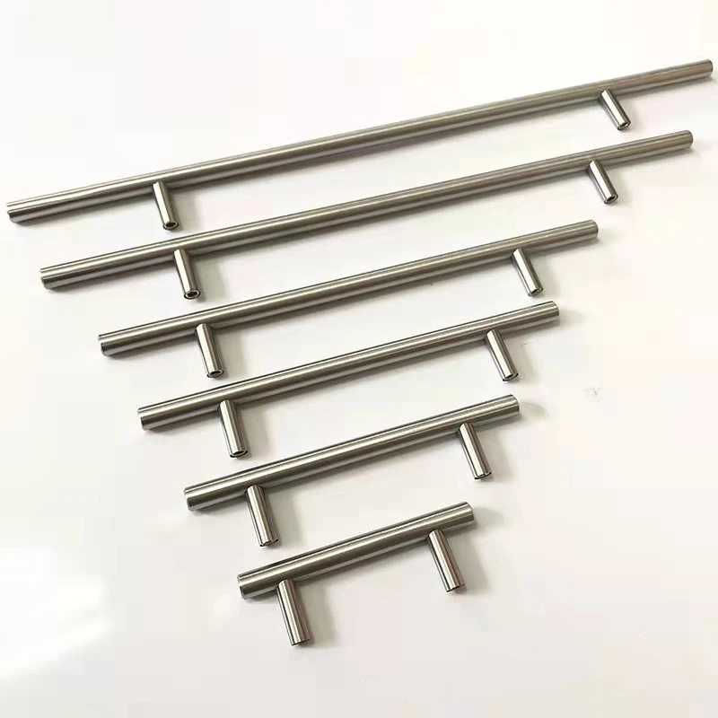 Stainless steel kitchen door cabinet t bar handle furniture cabinet drawer handle