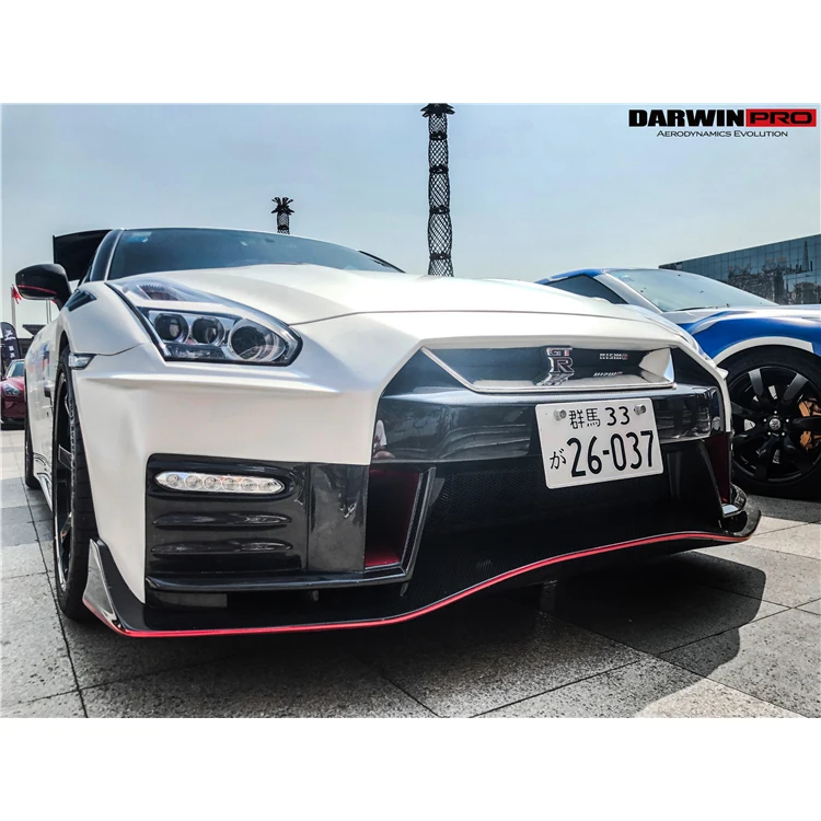 DarwinPRO SMO STYLE FRP FRONT BUMPER lip FORNISSAN GTR R35
